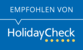 Empfohlen von HolidayCheck