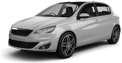 Hired car booked today