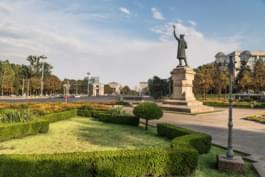 Stefan cel Mare Statue in Moldawien