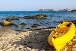 Kajakken op Sardinië
