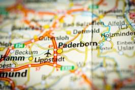 Mapa Paderborn/Lippstadt