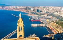 View over Oran, Algeria