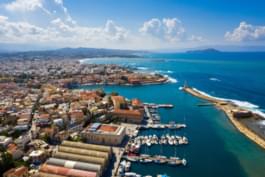 View over Chania