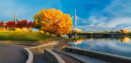 Herfst in Winnipeg