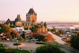 Château Frontenac en Quebec
