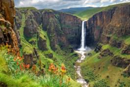 Landschaft in Lesotho