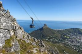 Seilbahn zum Tafelberg in Kapstadt, Südafrika