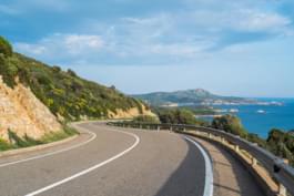 Carretera en Italia