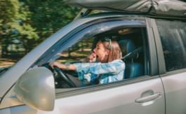 Müdigkeit im Auto
