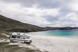 Wohnmobil am Strand