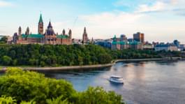 Vista del Parlamento de Ottawa