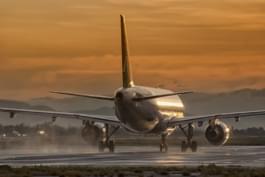 Avion aéroport de Mexico 