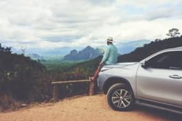 Mountain region in Thailand