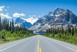 Parkway dei campi di ghiaccio