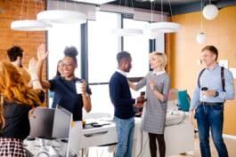 reunión de negocios