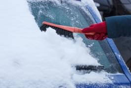 Handfeger Winter Auto