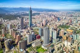 Blick über Taipeh