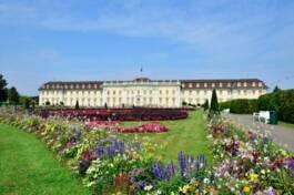 Gezicht op Ludwigsburg Residentieel Paleis