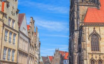 Fachadas de la ciudad de Münster