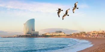 Stadtstrand von Barcelona
