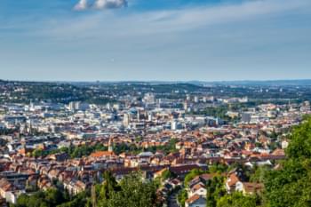 Blick auf Stuttgart