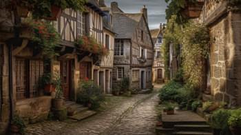 Locronan Village