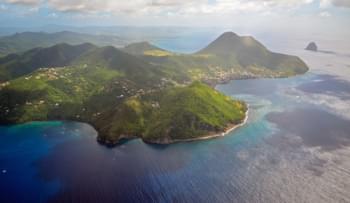 View over Martinique