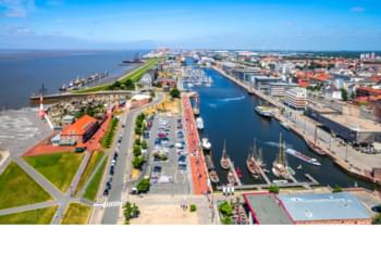 Bremerhaven von Oben