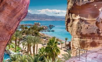 Strand in Eilat