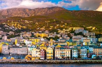 Blick auf Bastia