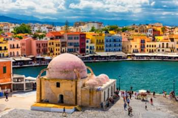 Vue sur Chania en Crète