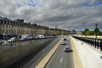 Snelweg in Bordeaux