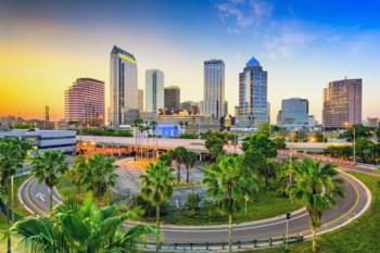 Sulla strada a Tampa, Florida