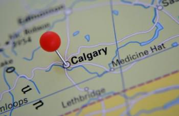 Mappa di Calgary