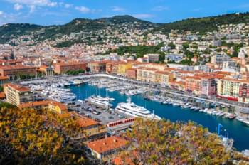Port in Nice