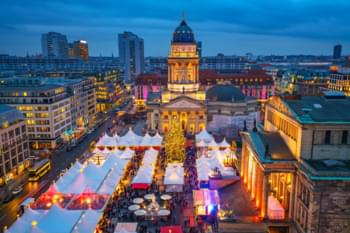 Ausblick auf den Weihnachtsmarkt in Berlin