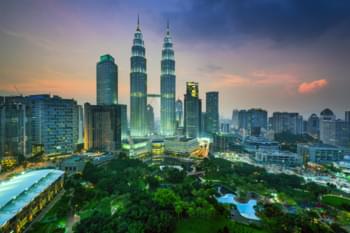 Vista di Kuala Lumpur
