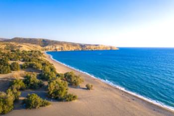 Plage en Crète