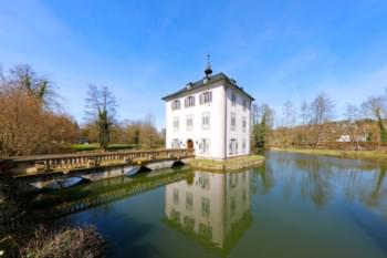 El castillo de Trappensee cerca de Heilbronn