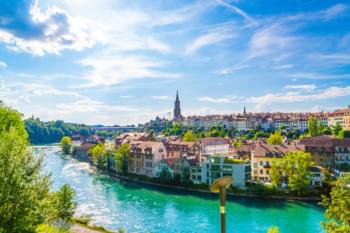 Uitzicht op Bern