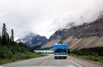 camping car de location route canada
