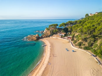 Fenals Beach in Lloret de Mar