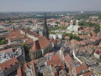 Uitzicht over Münster