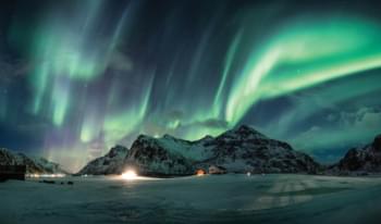 Polarlichter in Norwegen