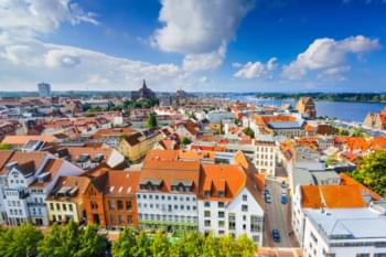 Rostock desde arriba