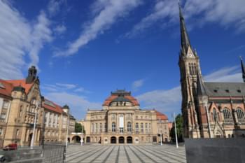 Chemnitz Theaterplatz