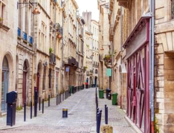 Straat in Bordeaux