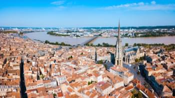 Uitzicht over Bordeaux