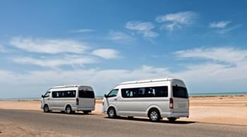 Alquiler de coches en el desierto