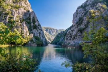 Matkasee in der Nähe von Skopje